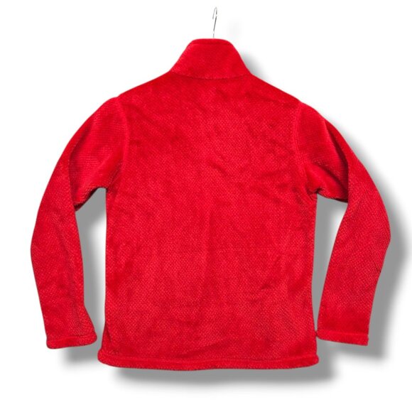 Patagonia Re-Tool Snap T Fleece Womens Medium Red Polartec Jacket - Picture 6 of 8